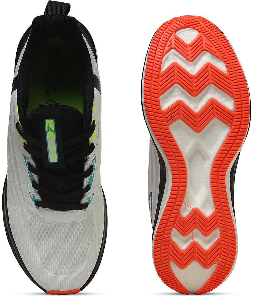 Action Sports Running Shoes White Men's Sports Running Shoes