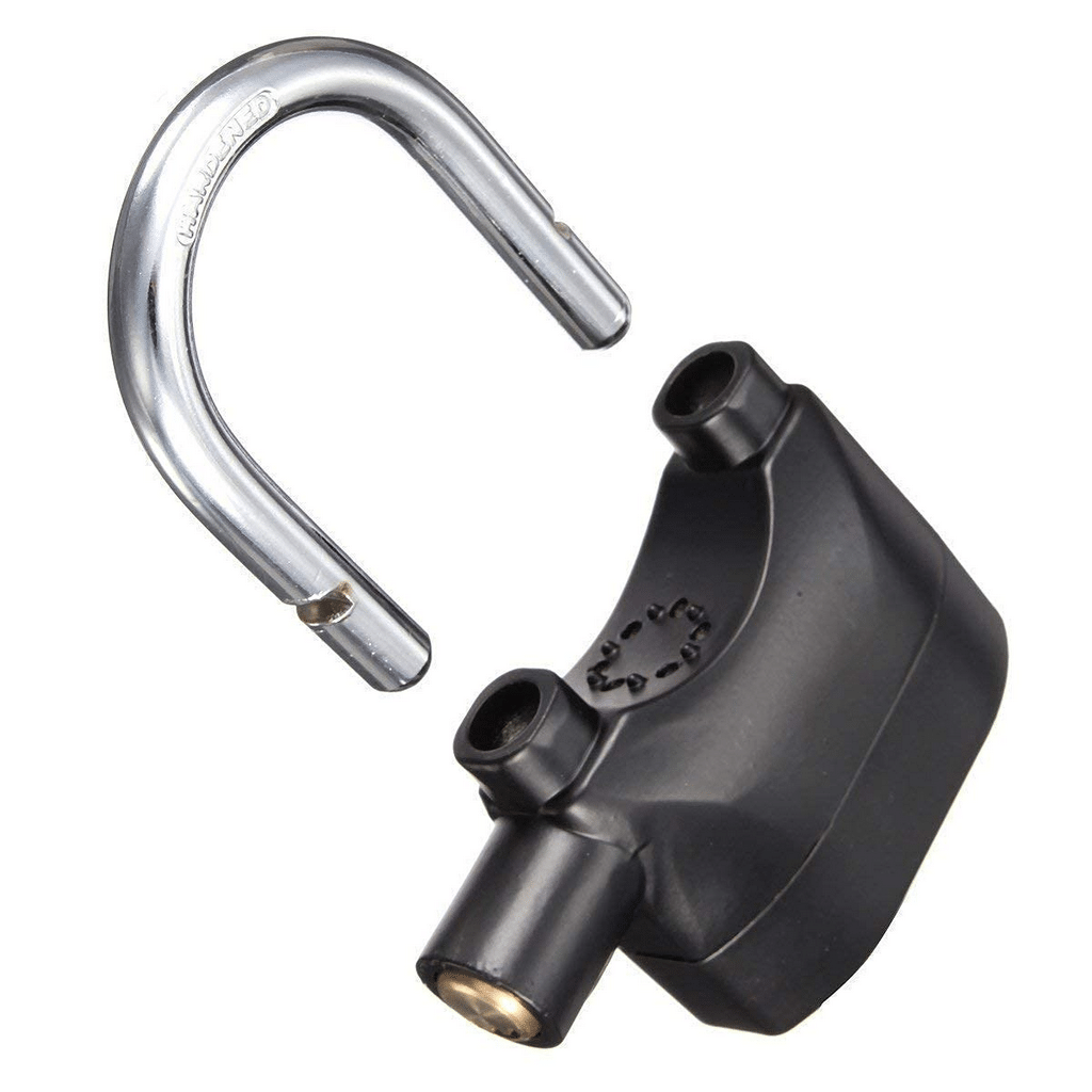 Anti-Theft Security Pad Alarm Lock 3 Keys System Waterproof with Smart Alarm Siren Motion Sensor for Door Gate Home Cycle Shop Office Shutter and Bikes Anti-Theft Security Pad Alarm Lock 3 Keys System Waterproof with Smart Alarm Siren Motion Sensor for Door Gate Home Cycle Shop Office Shutter and Bikes