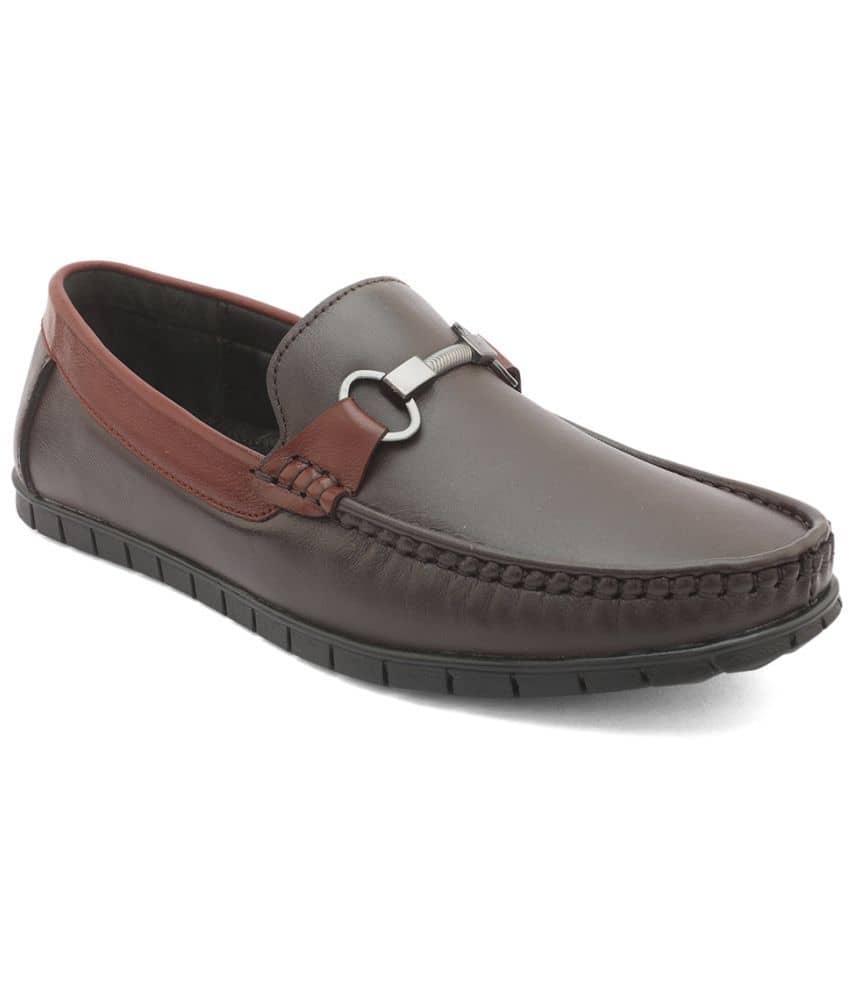 Fashion Victim Brown Men's Penny - Formal Shoes | Buy online on ZillyBuy