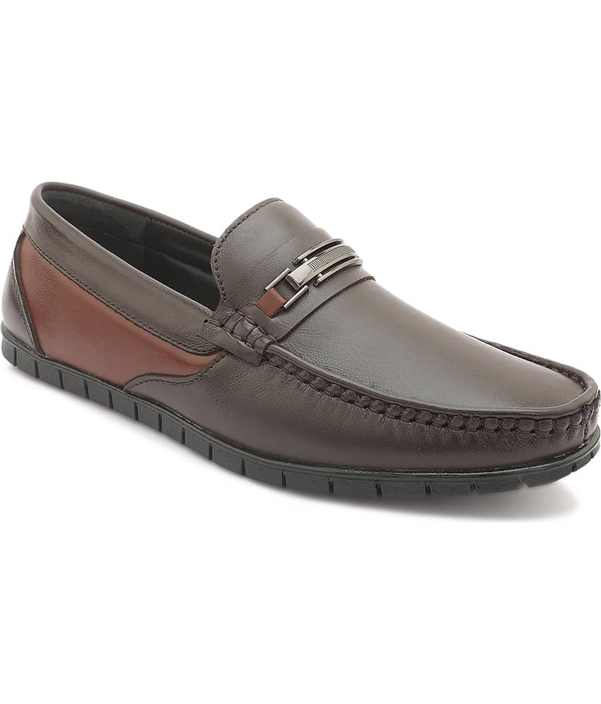 Fashion Victim Brown Men's Penny - Formal Shoes | Buy online on ZillyBuy