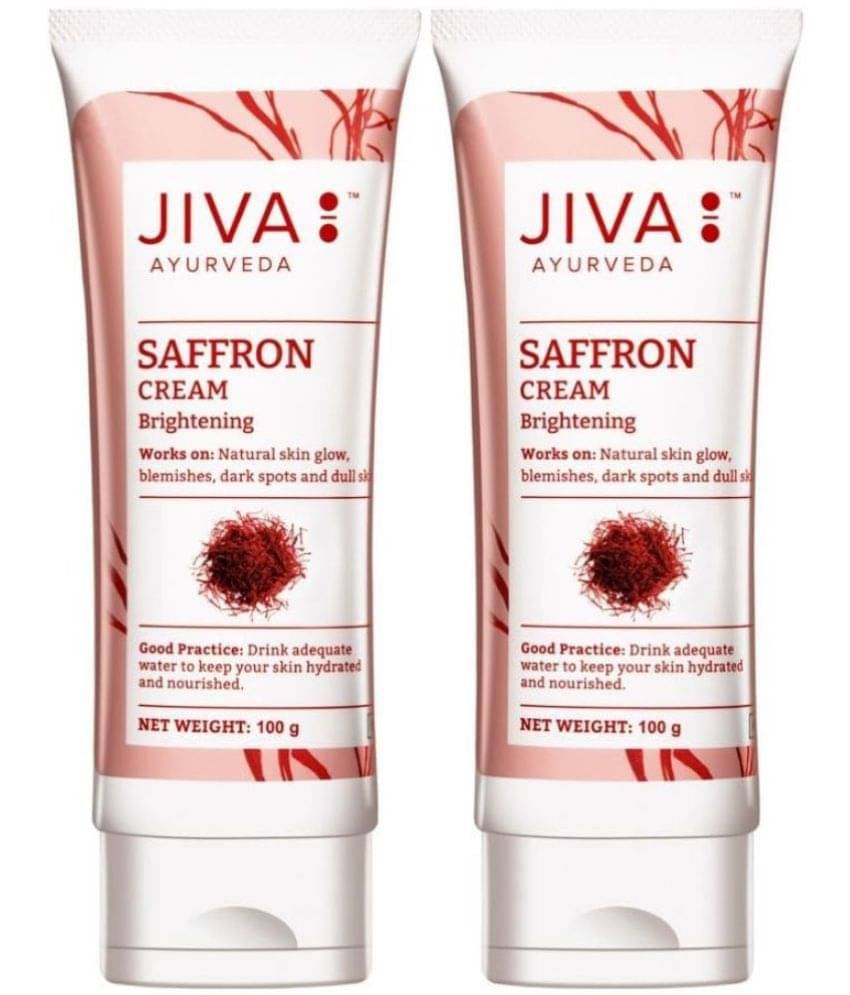    			Jiva Saffron Day Cream for Combination Skin- 100g Pack of 2)