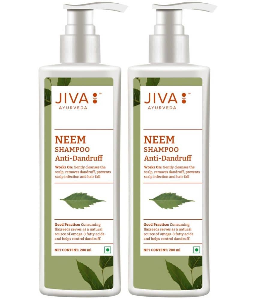Jiva Neem Anti Dandruff Shampoo -200ml (Pack of 2)