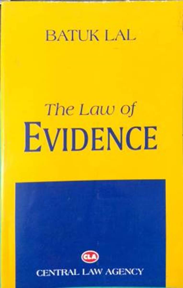     			Law of Evidence  (Paperback, Batuk Lal)