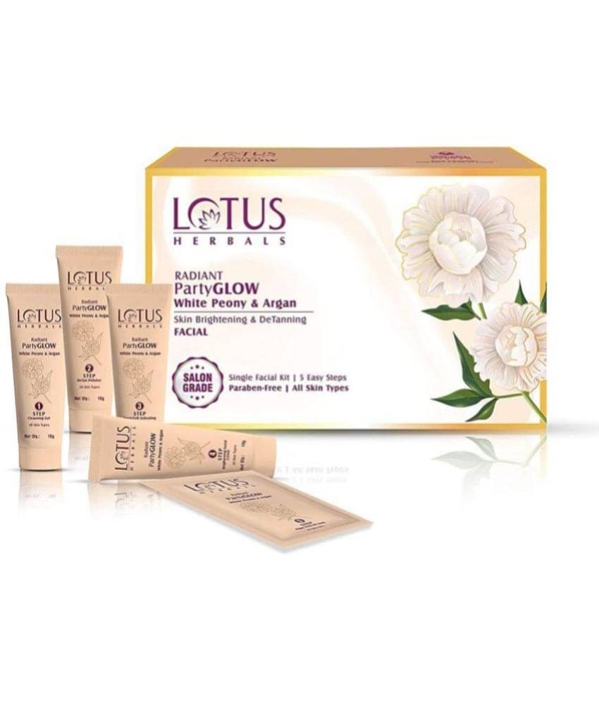 Lotus Herbals Radiant Partyglow Single Facial Kit, 57g Lotus Herbals Radiant Partyglow Single Facial Kit, 57g