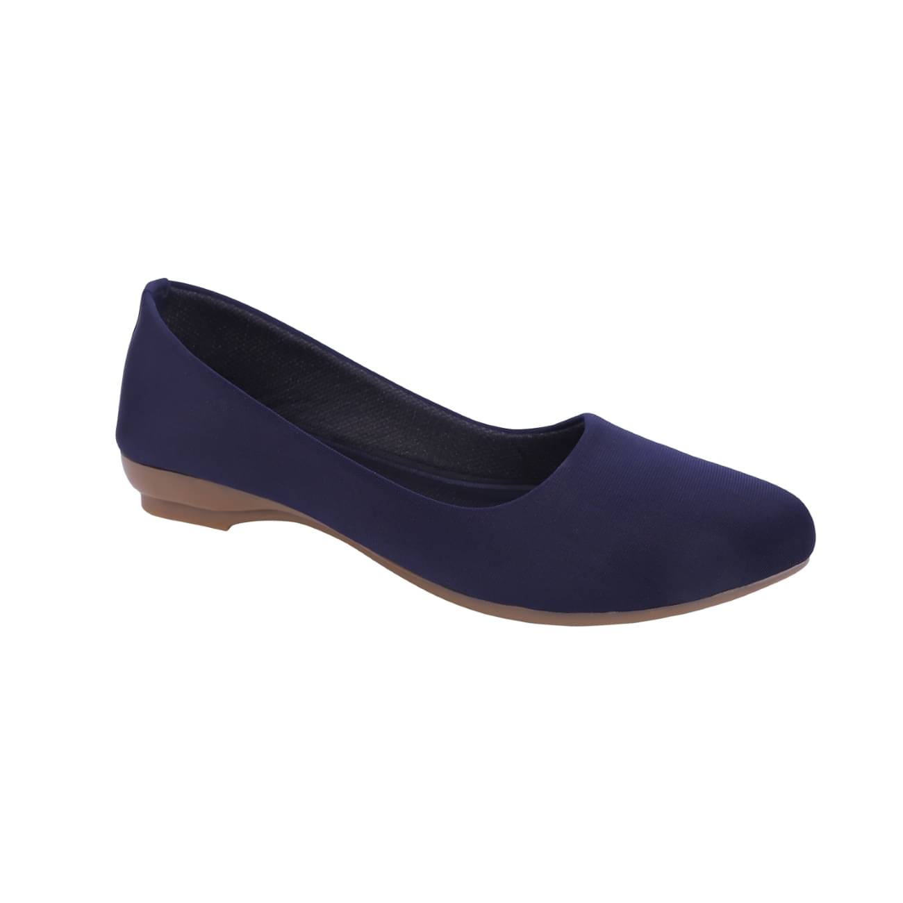 NATSHUZ Blue Women's Casual Ballerinas NATSHUZ Blue Women's Casual Ballerinas