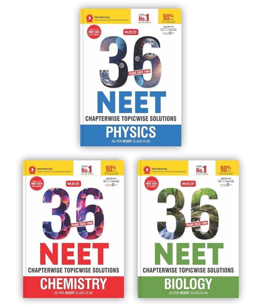     			Physics, Chemistry & Biology For NEET Exam 2024
