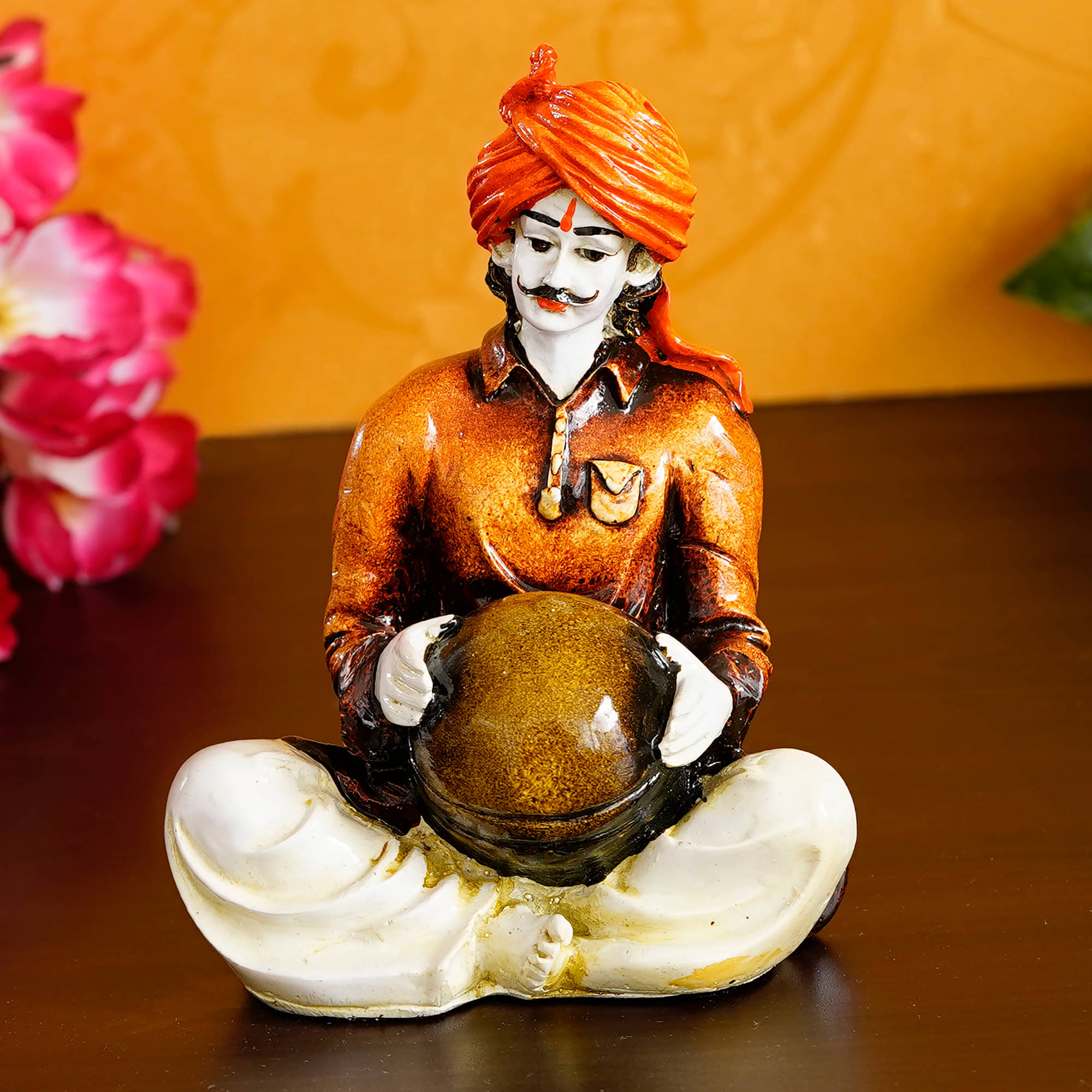 eCraftIndia Couple & Human Figurine 15 cm - Pack of 1 eCraftIndia Couple & Human Figurine 15 cm - Pack of 1