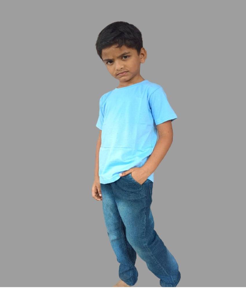     			ferocious Pack of 1 Boys Cotton T-Shirt ( Turquoise )