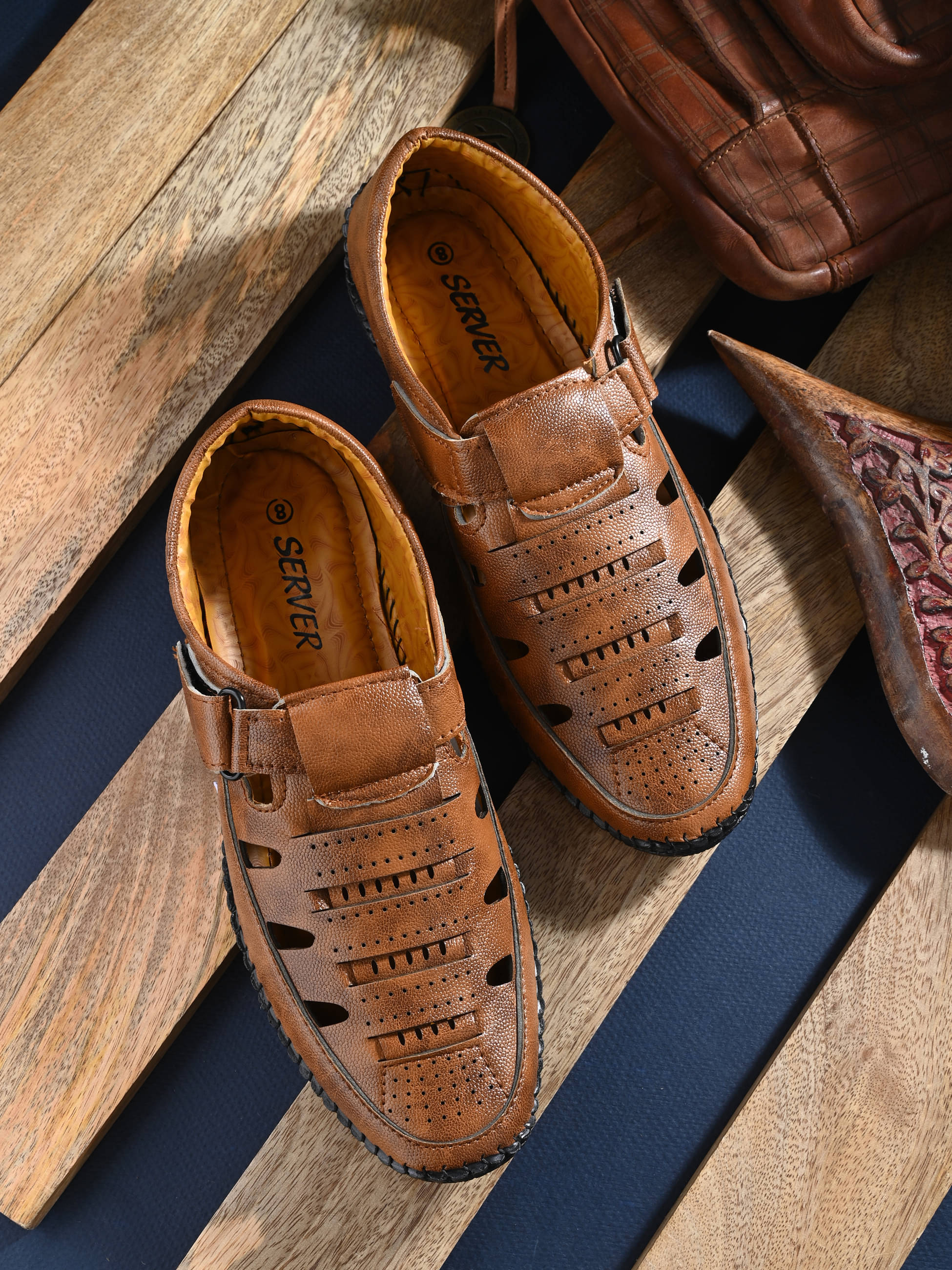 server - Tan Men's Sandals server - Tan Men's Sandals