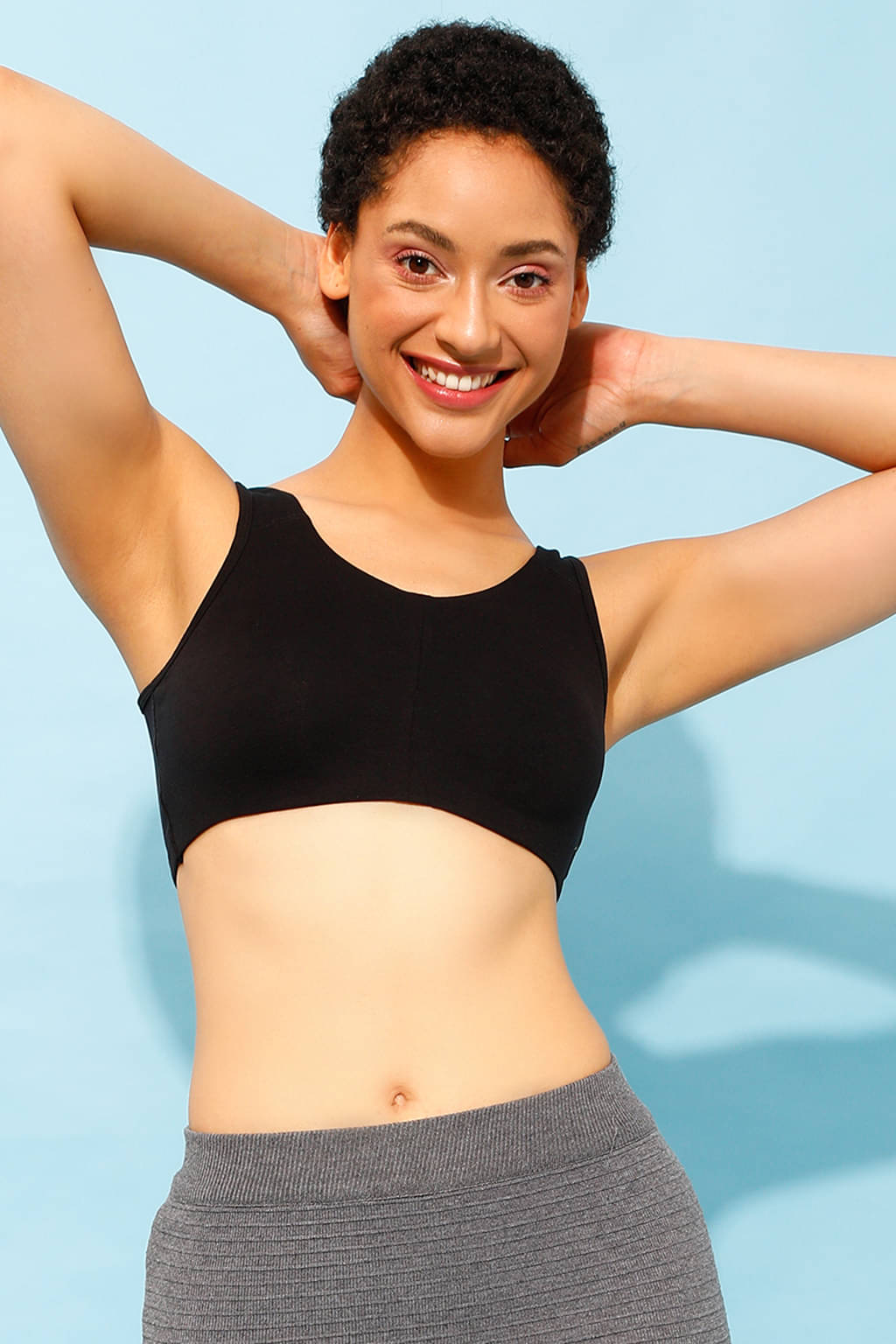 Clovia Black Nylon Non Padded Women's T-Shirt Bra ( Pack of 1 ) Clovia Black Nylon Non Padded Women's T-Shirt Bra ( Pack of 1 )