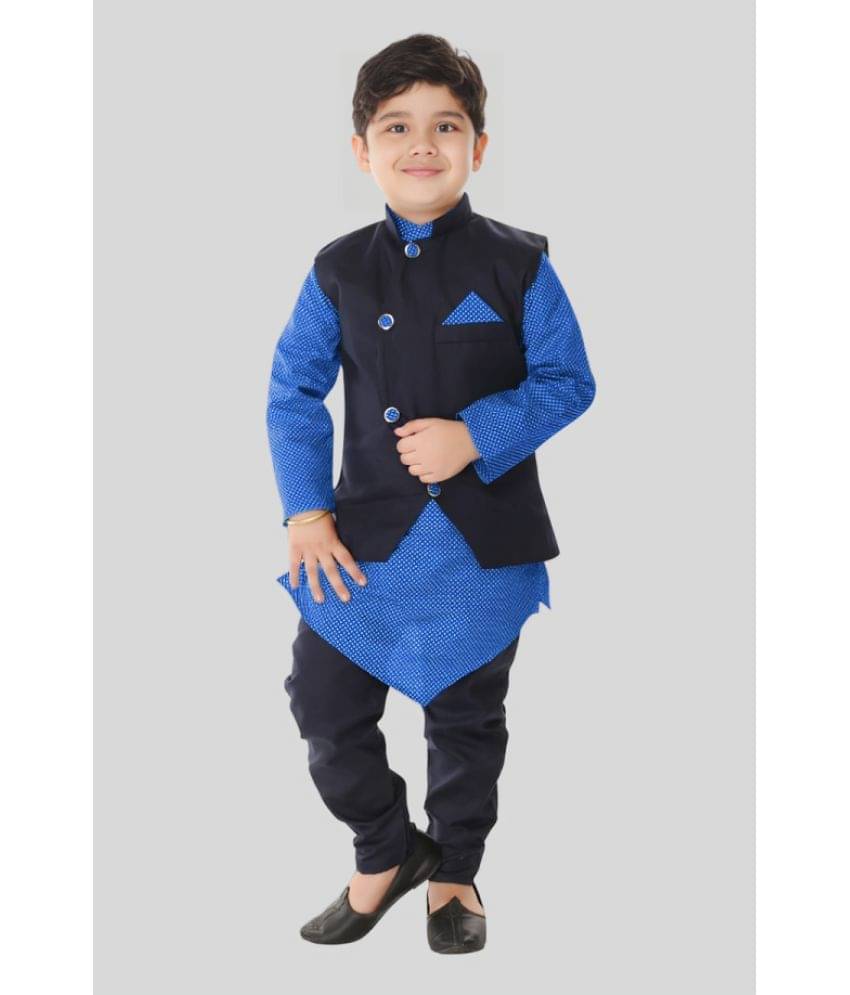 s muktar garments Pack of 1 Boys Cotton ( Navy ) s muktar garments Pack of 1 Boys Cotton ( Navy )