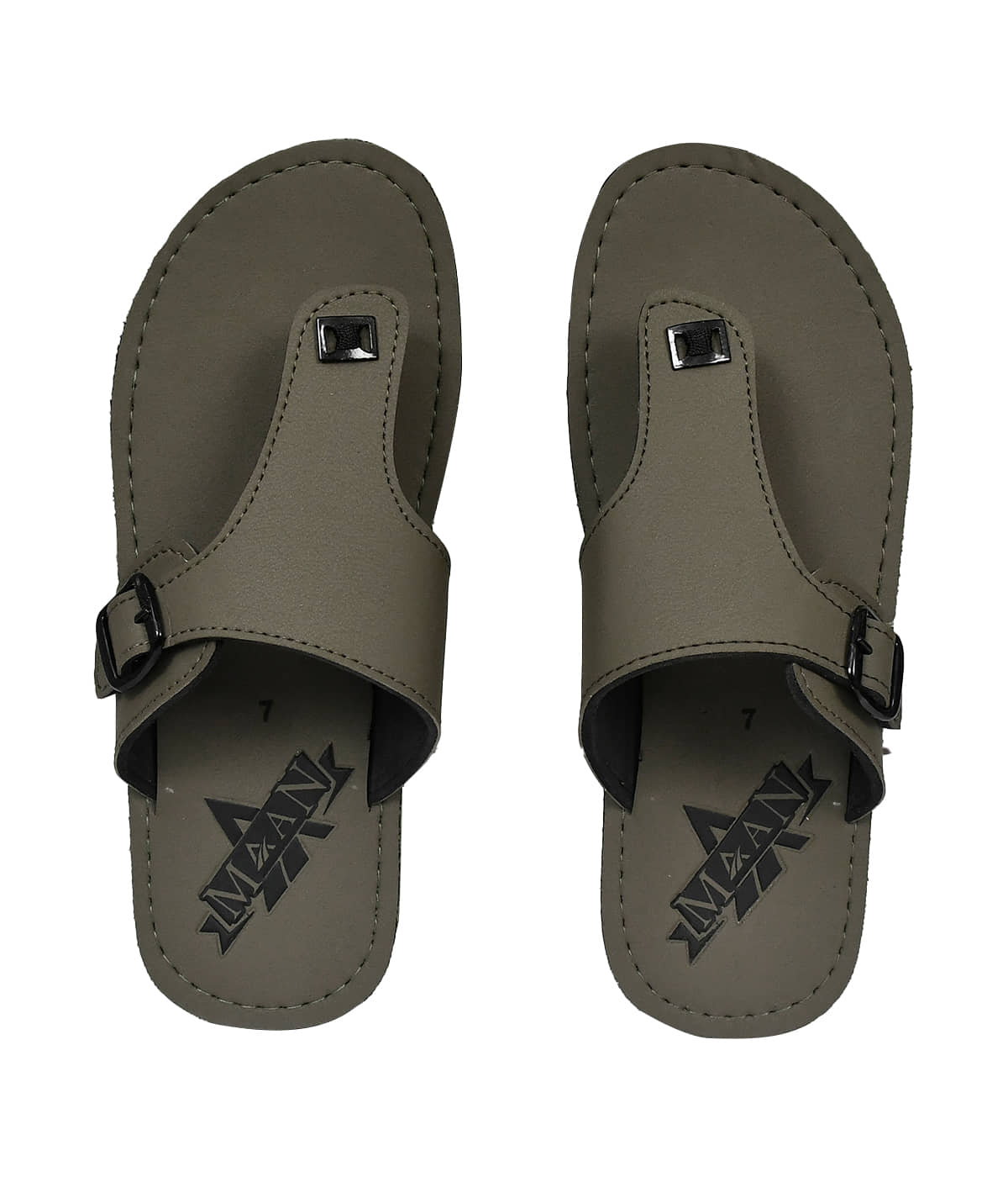 MAAN Green Men's Thong Flip Flop