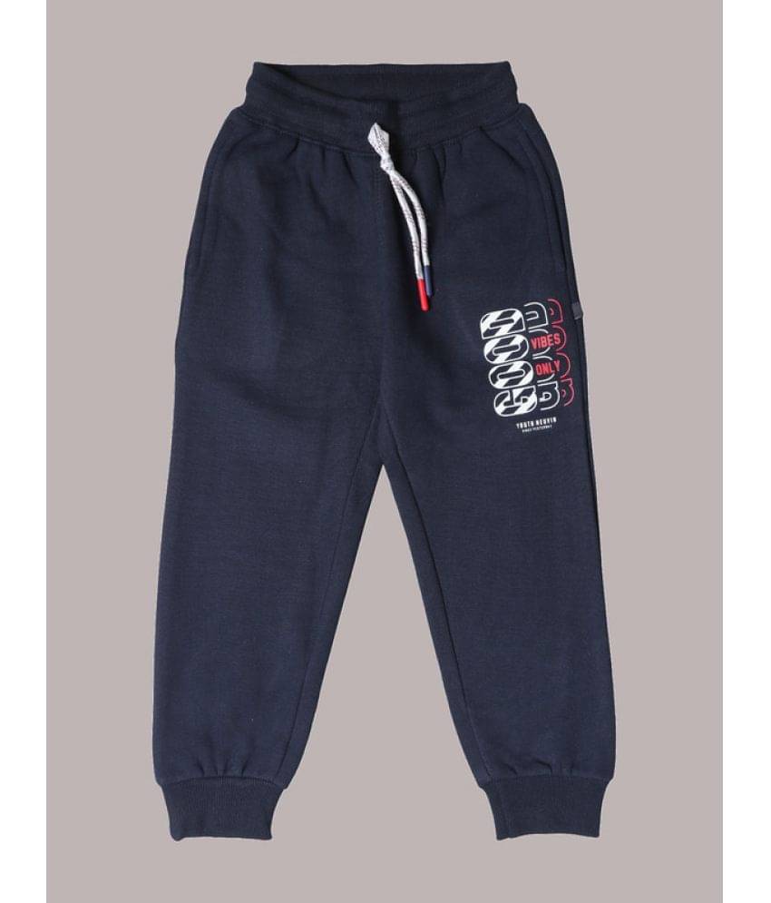     			NEUVIN Pack of 1 Boys Fleece Trackpant ( Navy Blue )
