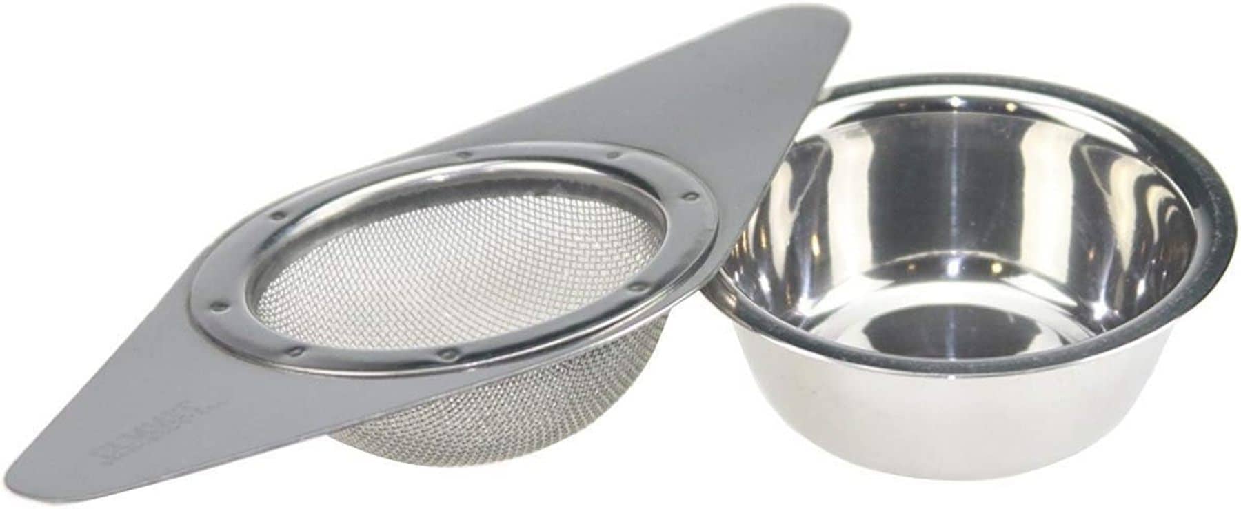 SNOWPEARL Silver Steel Strainer ( Pack of 1 )