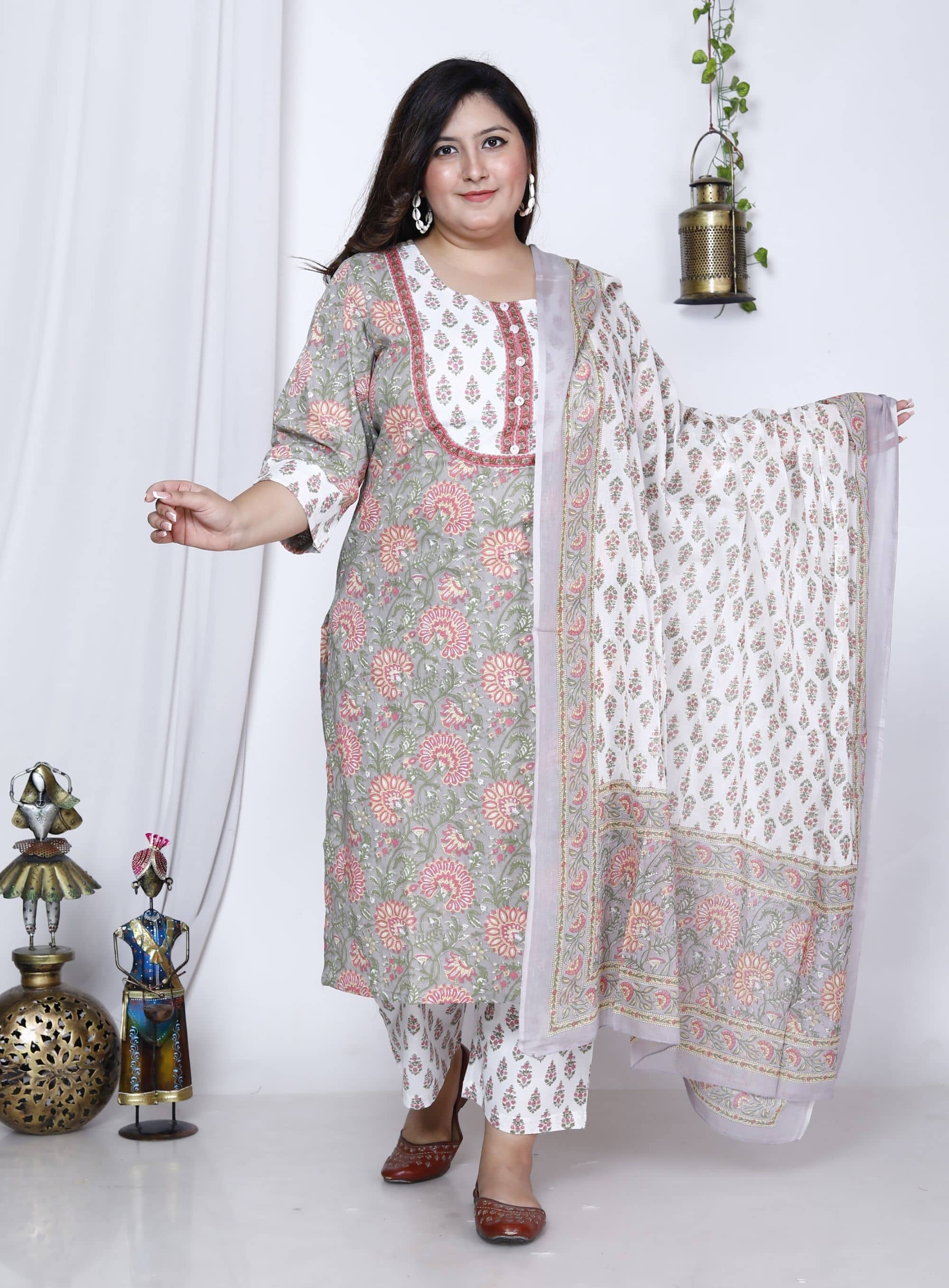 Swasti Cotton Printed Straight Women's Kurti - Green ( Pack of 1 ) - Kurtis, Tunics | Buy online on ZillyBuy
