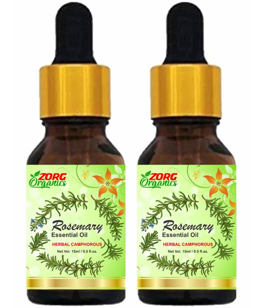 Zorg Organics Rosemary Essential Oil 30 mL ( Pack of 2 )