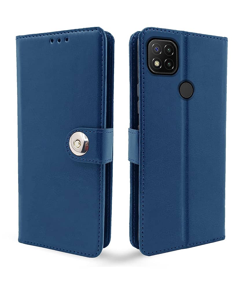Leather Mi Y1 Flip Cover BLUE TIK Black Flip Cover For Xiaomi