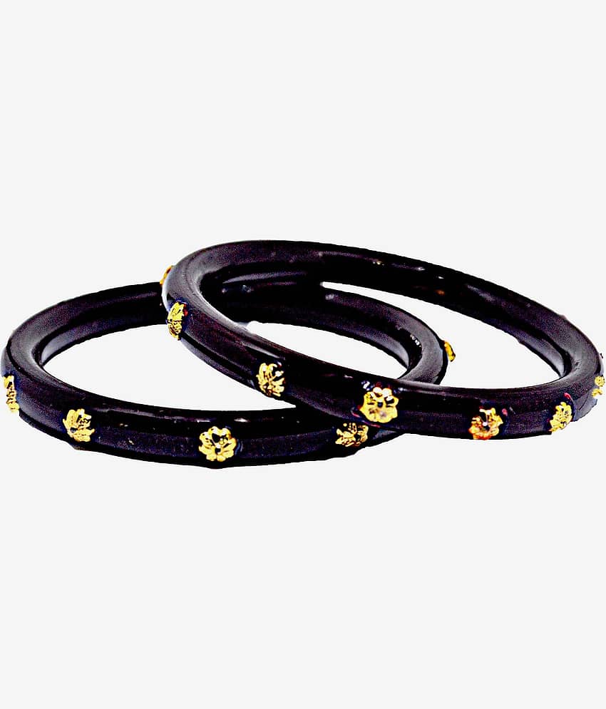 Bovzen Maroon Bangle Set ( Pack of 2 ) - Bangles & Bracelets | Buy online on ZillyBuy