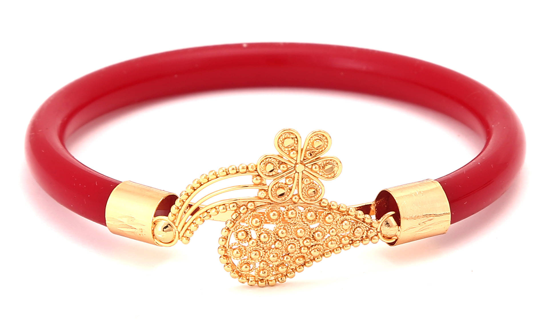Bovzen Red Bangle ( Pack of 1 ) Bovzen Red Bangle ( Pack of 1 )