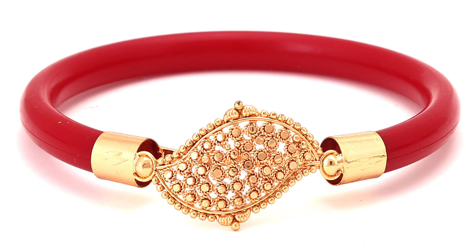 Bovzen Red Bangle ( Pack of 1 ) Bovzen Red Bangle ( Pack of 1 )