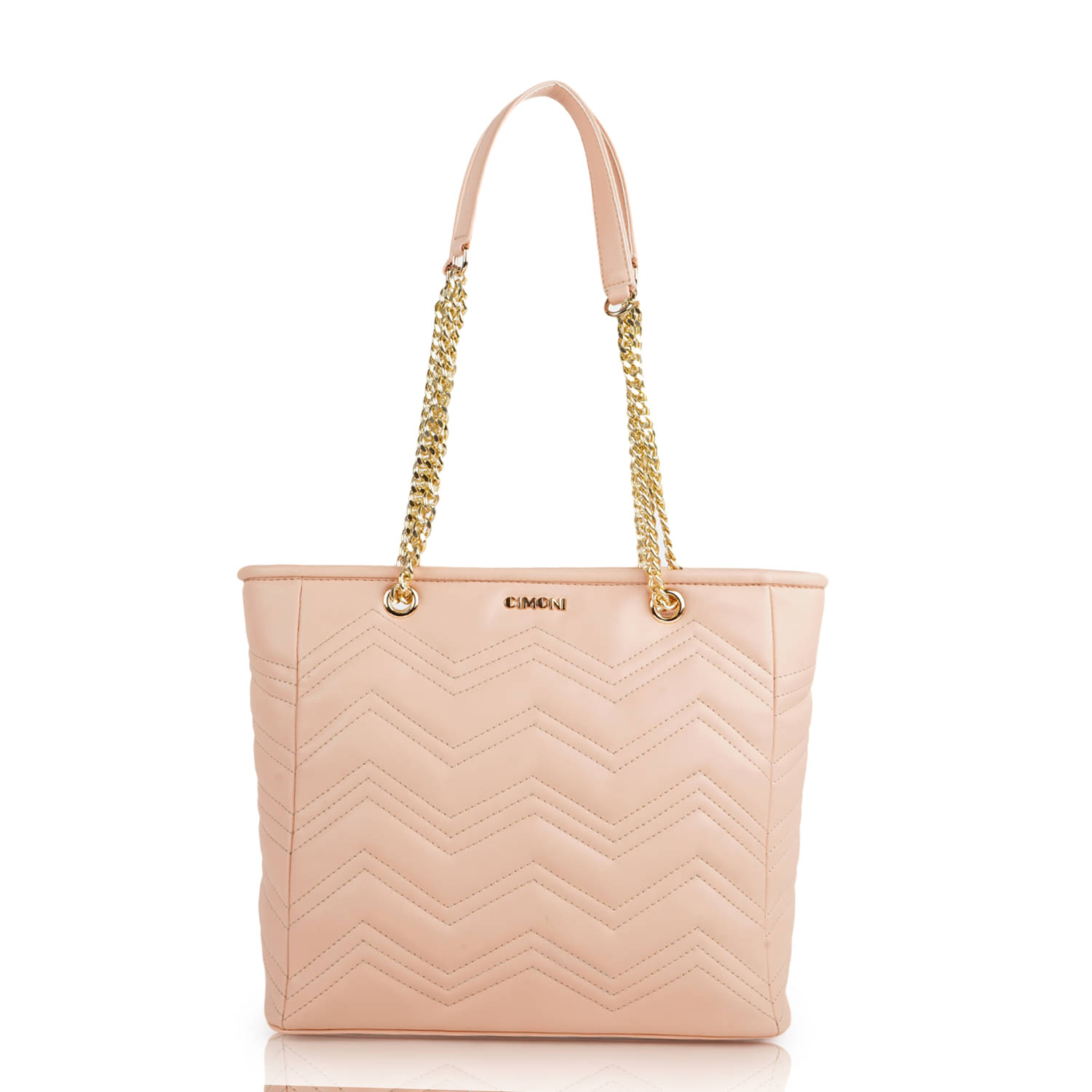     			CIMONI Handheld Faux Leather Set of 1 ( Pink )