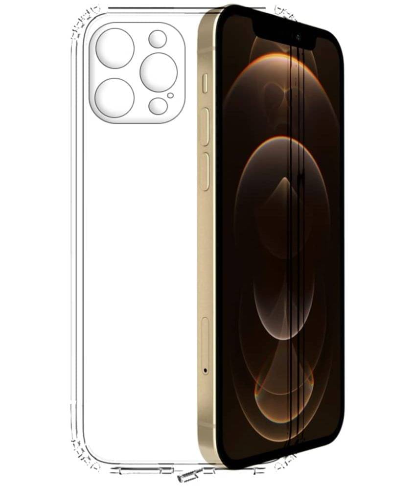     			Case Vault Covers Silicon Soft cases Compatible For Silicon Apple iPhone 12 Pro Max ( Pack of 1 )