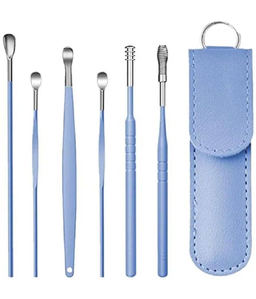 Ear Wax Cleaner with Storage Box Ear Wax Cleaner Reusable Removal Kit Steel Ear Cleansing Tool Set Spiral Ear Curette Tool For Kids, Man, Woman (Assorted Colors)     			Ear Wax Cleaner with Storage Box Ear Wax Cleaner Reusable Removal Kit Steel Ear Cleansing Tool Set Spiral Ear Curette Tool For Kids, Man, Woman (Assorted Colors)