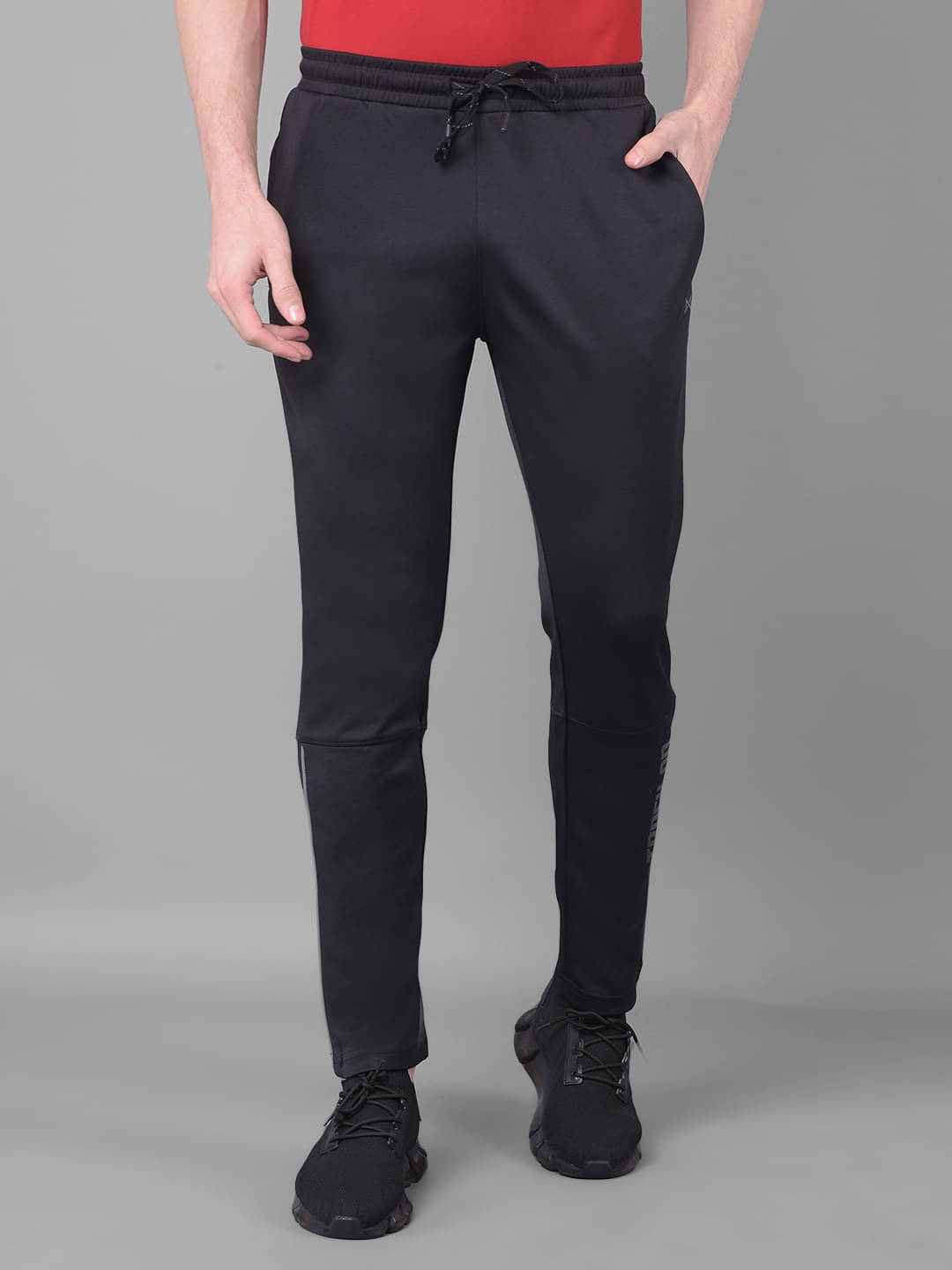 Force NXT Black Polyester Men's Sports Trackpants ( Pack of 1 ) Force NXT Black Polyester Men's Sports Trackpants ( Pack of 1 )