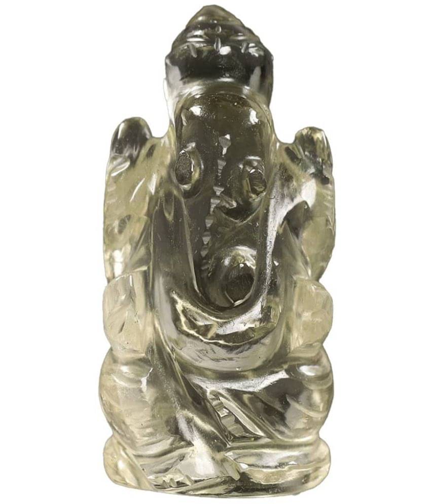     			GEM MINES Crystal Lord Ganesha Idol ( 5 cm )