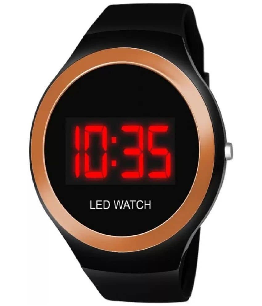 Hala Rose Gold Dial Digital Boys Watch ( Pack of 1 )