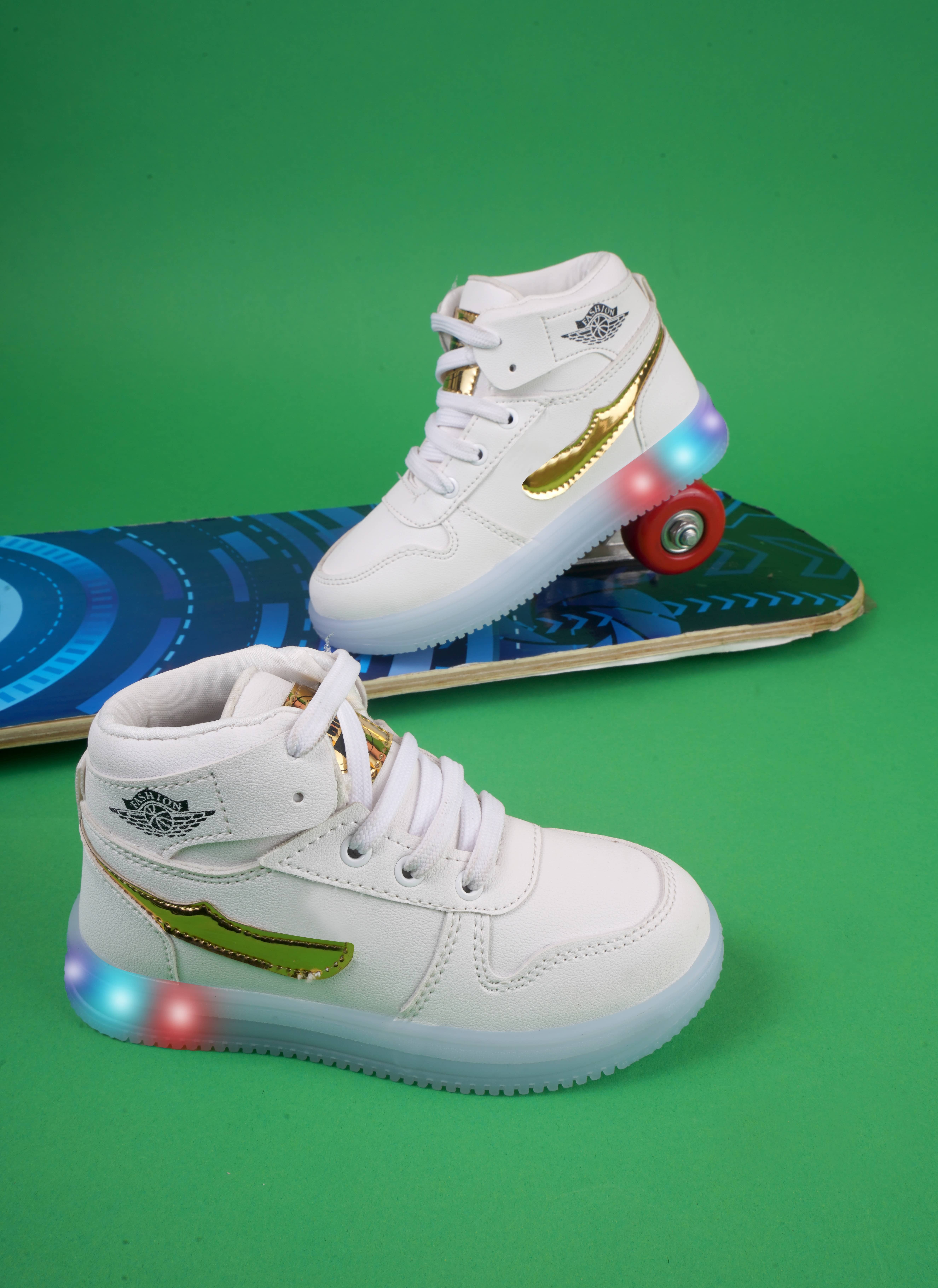 Kats - Gold Boy's LED Shoes ( 1 Pair ) - Casual Shoes | Buy online on ZillyBuy