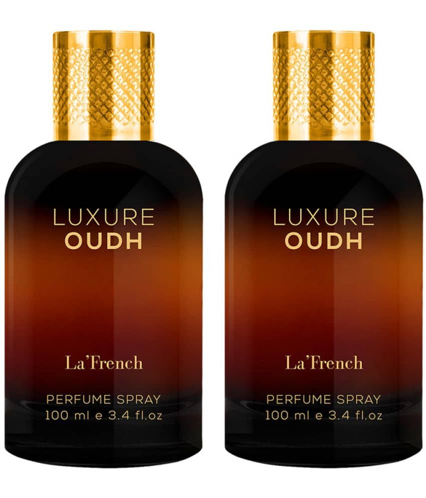 LA FRENCH Luxure Oud Eau De Parfum (EDP) For Men 200ml ( Pack of 2 )