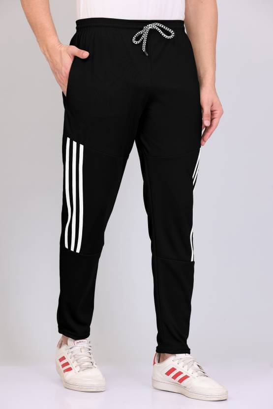 Laheja Black Lycra Men's Trackpants ( Pack of 1 )     			Laheja Black Lycra Men's Trackpants ( Pack of 1 )