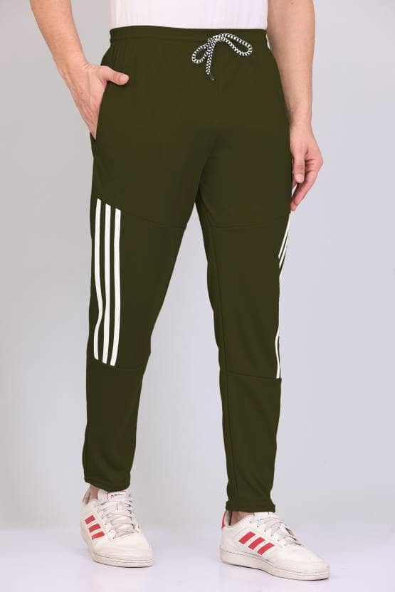 Laheja Dark Green Lycra Men's Trackpants ( Pack of 1 ) - Track Pants | Buy online on ZillyBuy