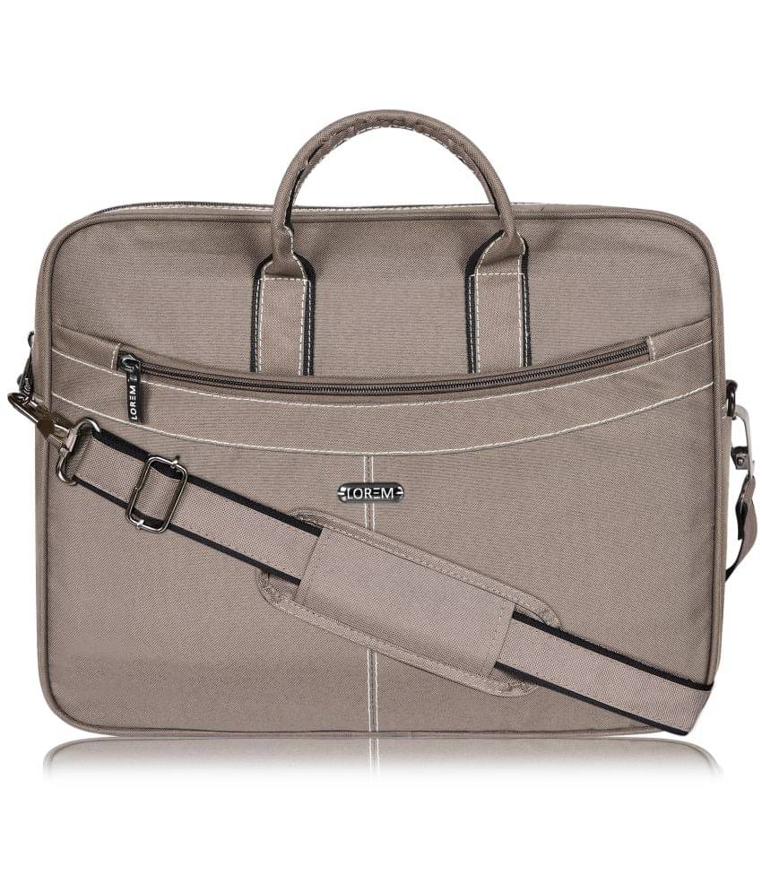     			Lorem Grey Faux Leather Folio