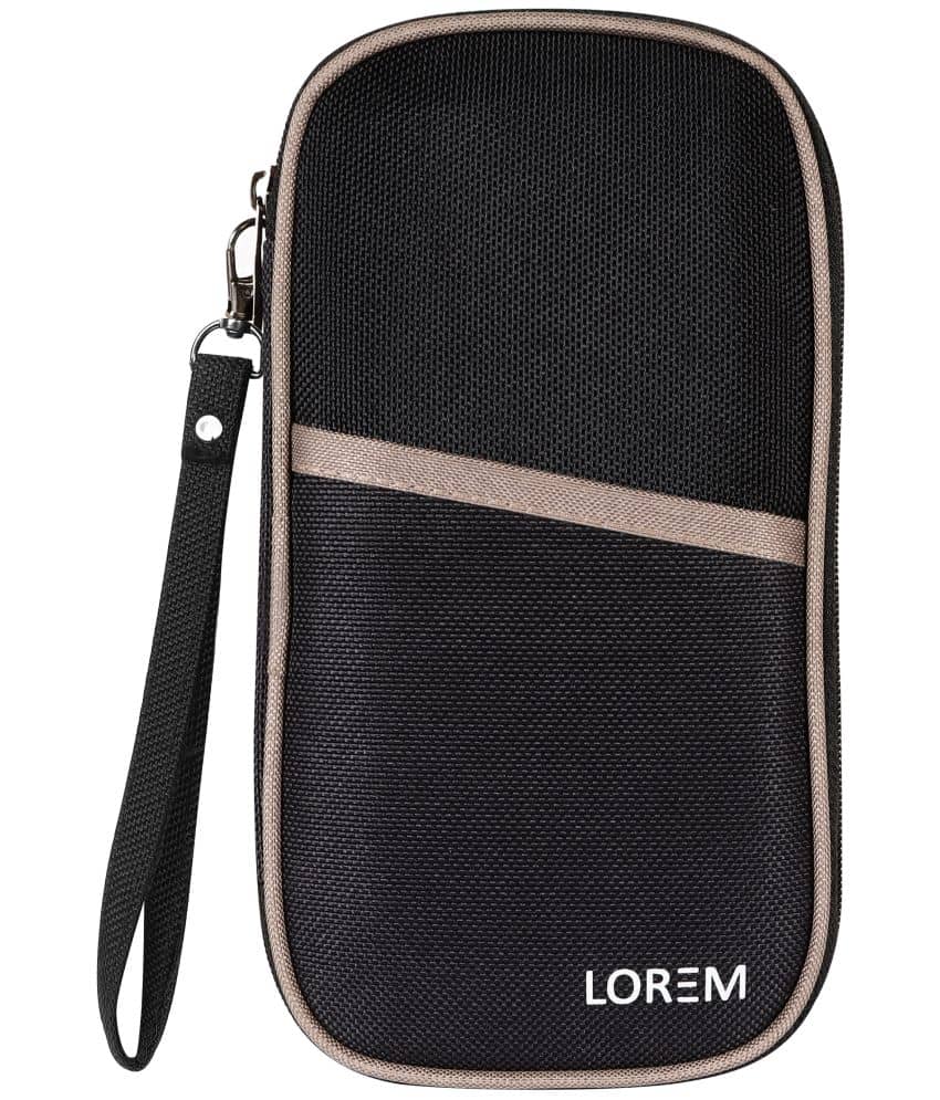 Lorem OG13 P.U. Black Passport Holder - Handbags | Buy online on ZillyBuy