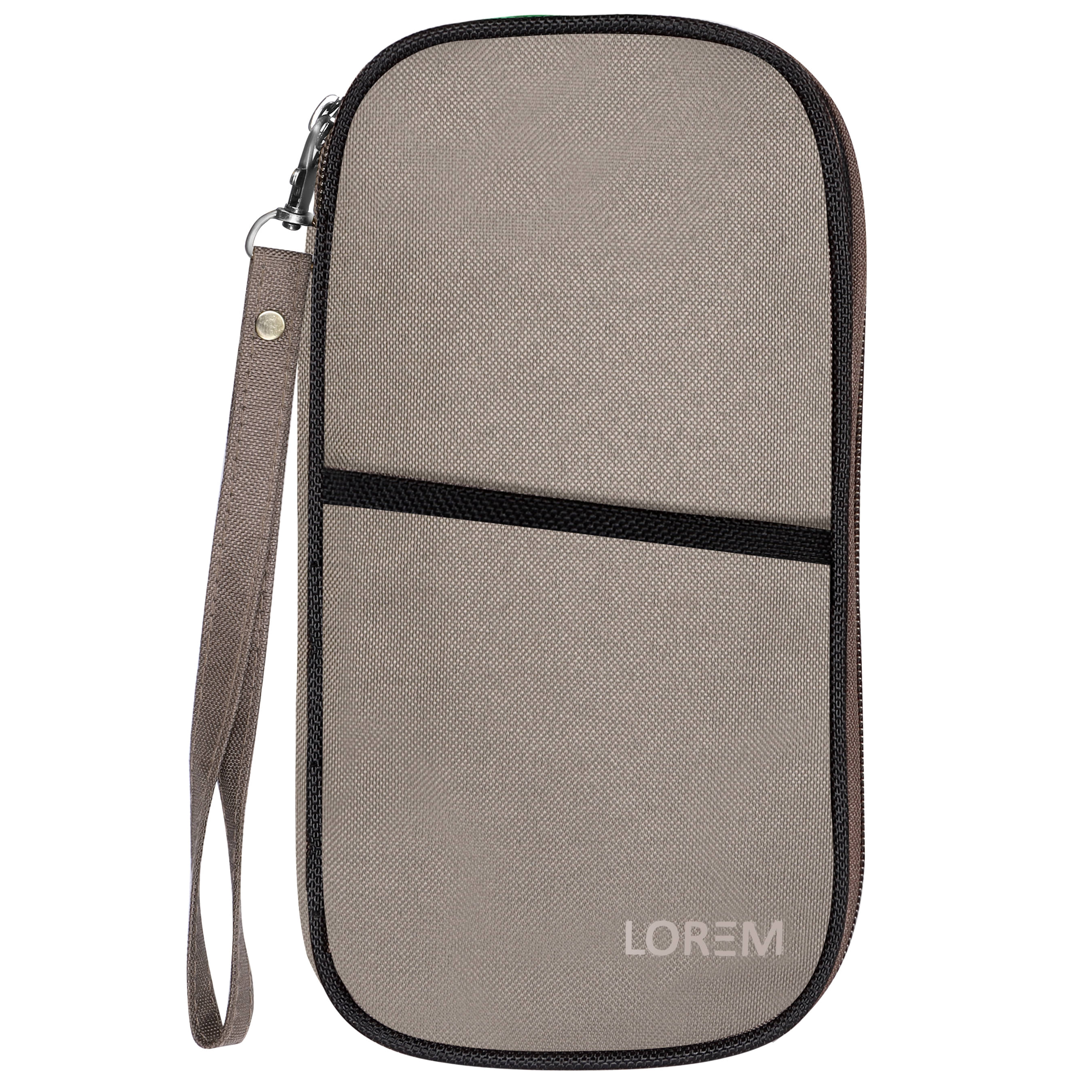     			Lorem OG14 P.U. Grey Passport Holder