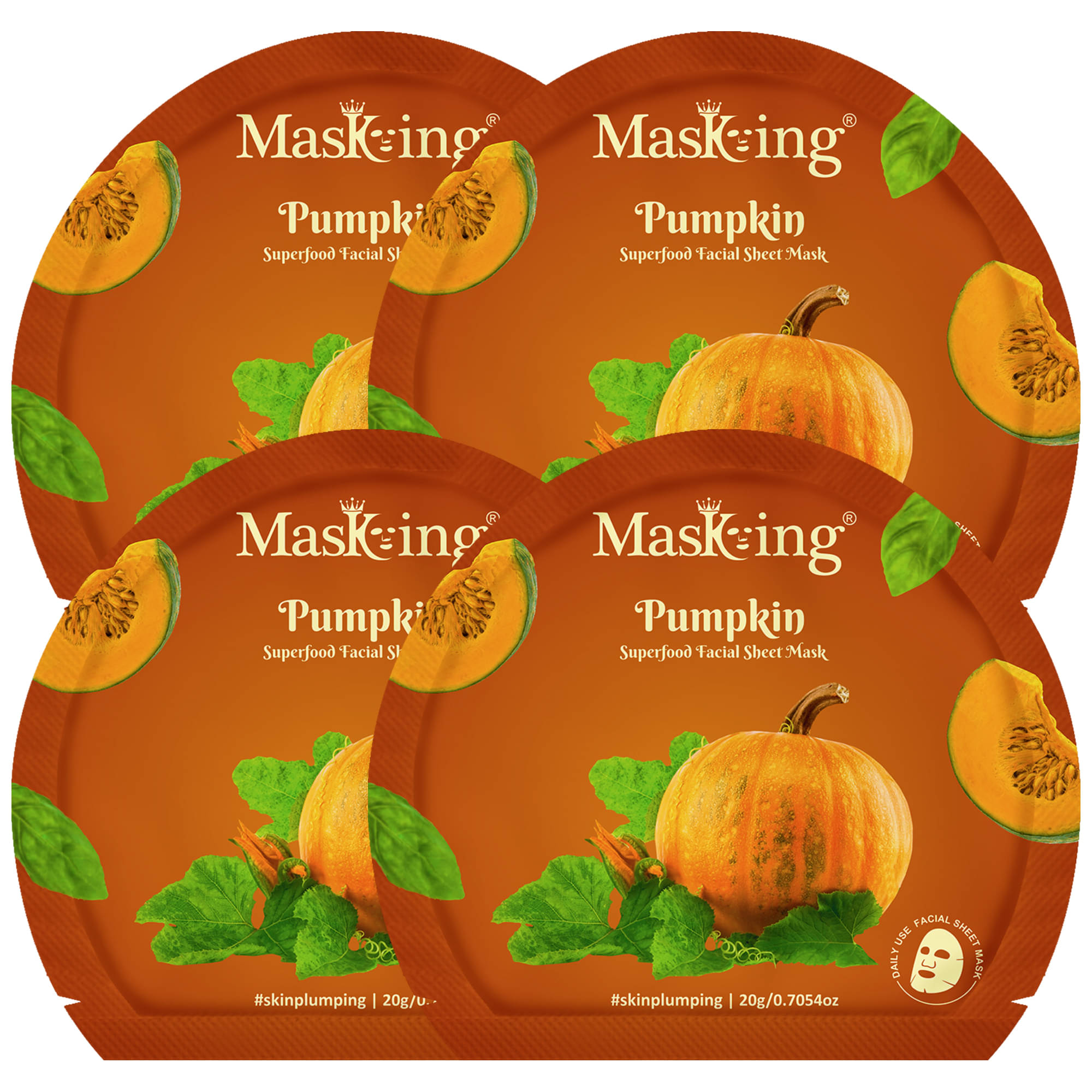     			Masking - Skin Hydrating Sheet Mask for All Skin Type ( Pack of 4 )