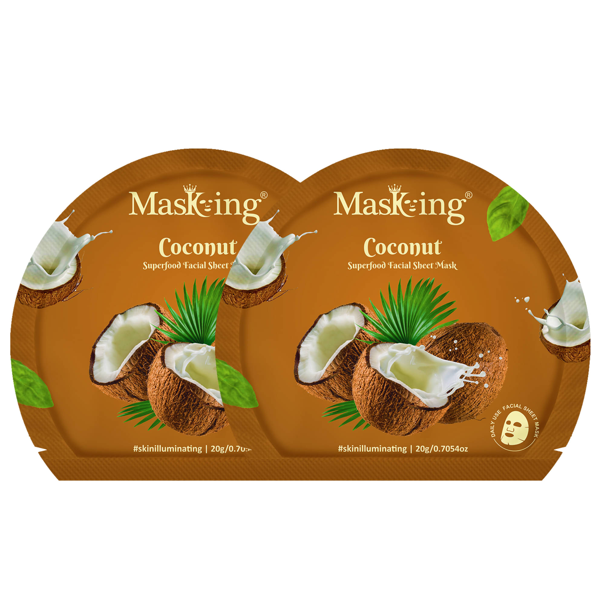     			Masking - Skin Hydrating Sheet Mask for All Skin Type ( Pack of 2 )