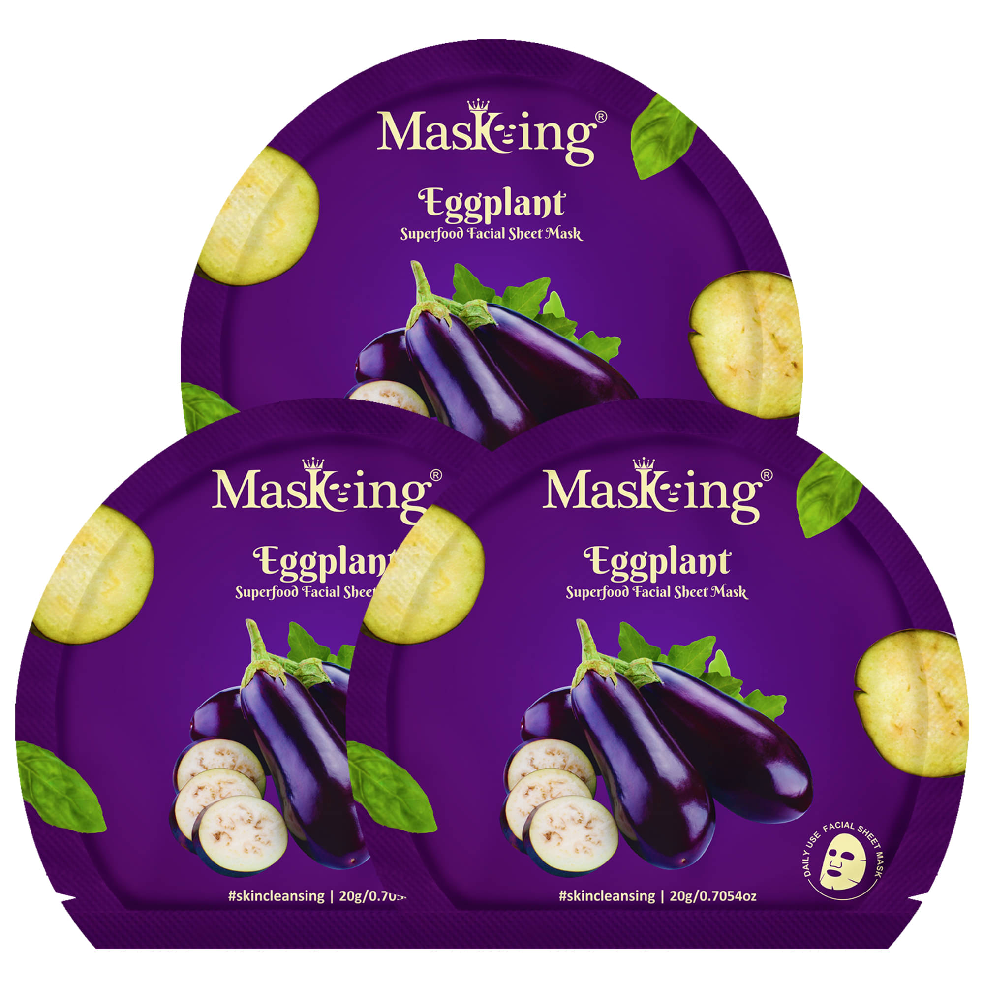     			Masking - Skin Hydrating Sheet Mask for All Skin Type ( Pack of 3 )