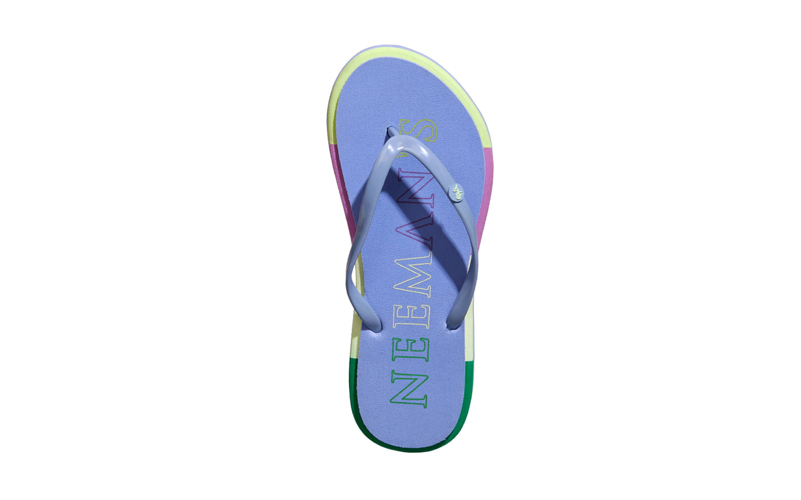     			Neemans Blue Women's Thong Flip Flop