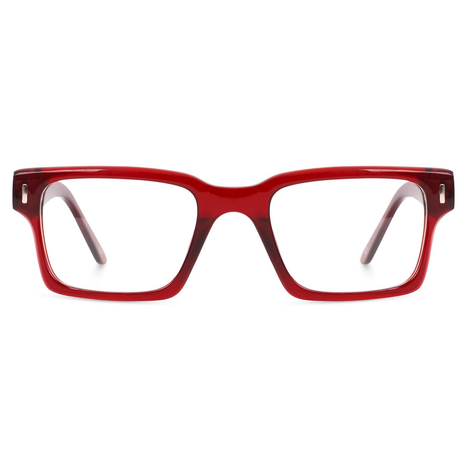 Peter Jones Red Square Eyeglass Frame ( Pack of 1 ) Peter Jones Red Square Eyeglass Frame ( Pack of 1 )