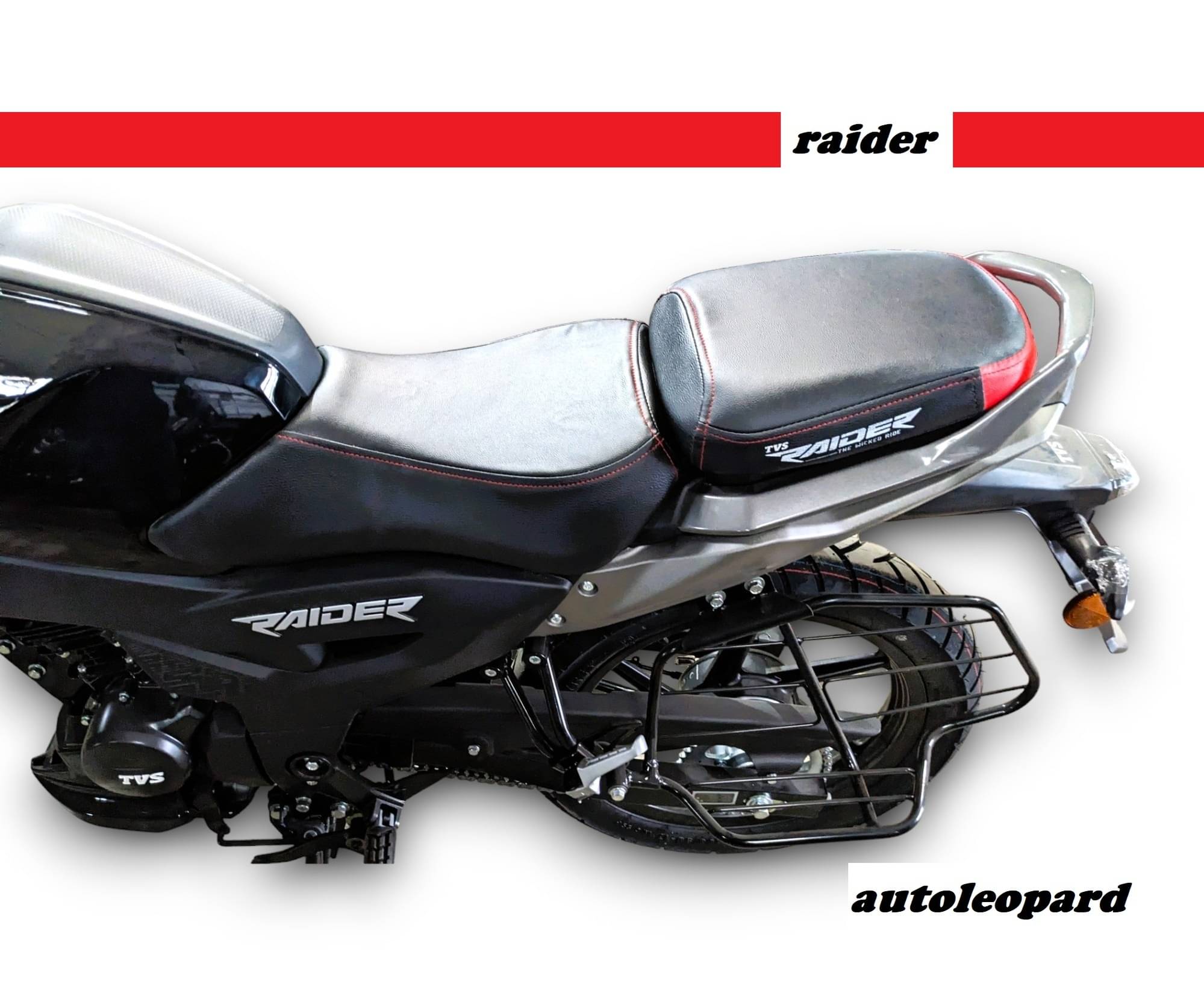     			RAIDER 125 BIKE SEAT COVER