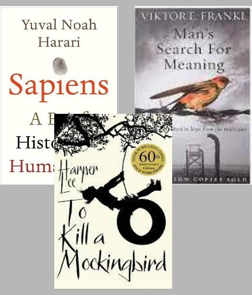 Sapiens + Man's Search For Meaning + To Kill a Mockingbrd - Stationery | Buy online on ZillyBuy
