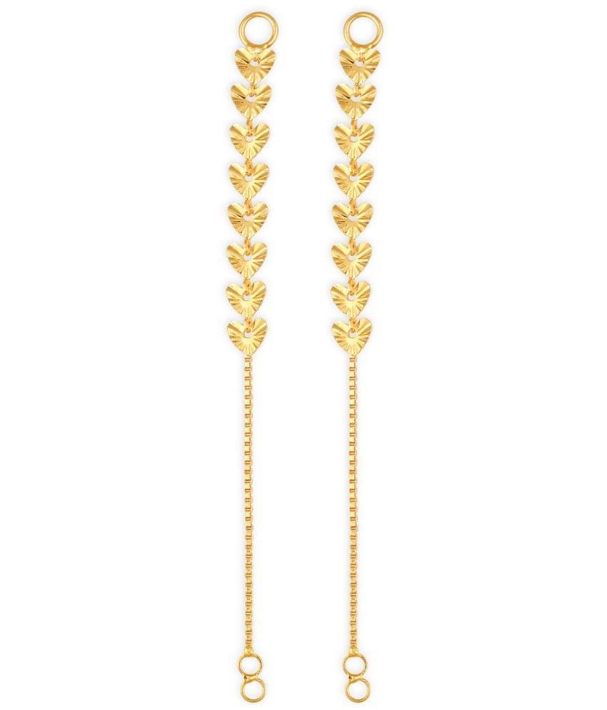     			VIVASTRI Golden Threader Earrings ( Pack of 1 )