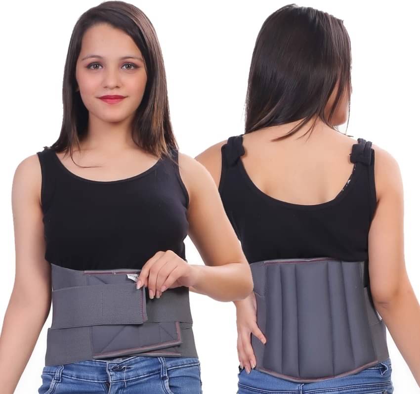 WITZION Lumbo Sacral Belt with Double Strapping, Back Support for Lumbar Spine, Lumber Support Belt for Pain Relief, Back Brace for Men and Women, LS Belt (Free Size) WITZION Lumbo Sacral Belt with Double Strapping, Back Support for Lumbar Spine, Lumber Support Belt for Pain Relief, Back Brace for Men and Women, LS Belt (Free Size)