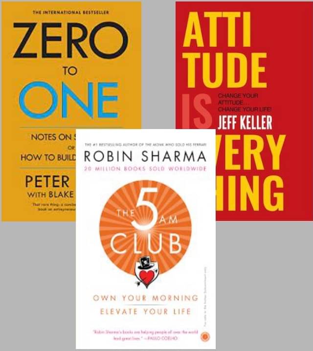     			Zero To One + Attitude Is Everything + 5 Am Club