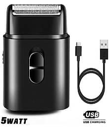 geemy Elegant Design Foil Shaver ( Black )