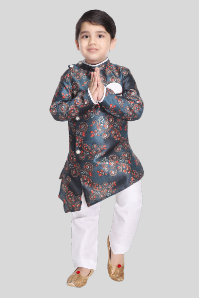 s muktar garments Pack of 1 Boys Silk ( Multicolor ) s muktar garments Pack of 1 Boys Silk ( Multicolor )