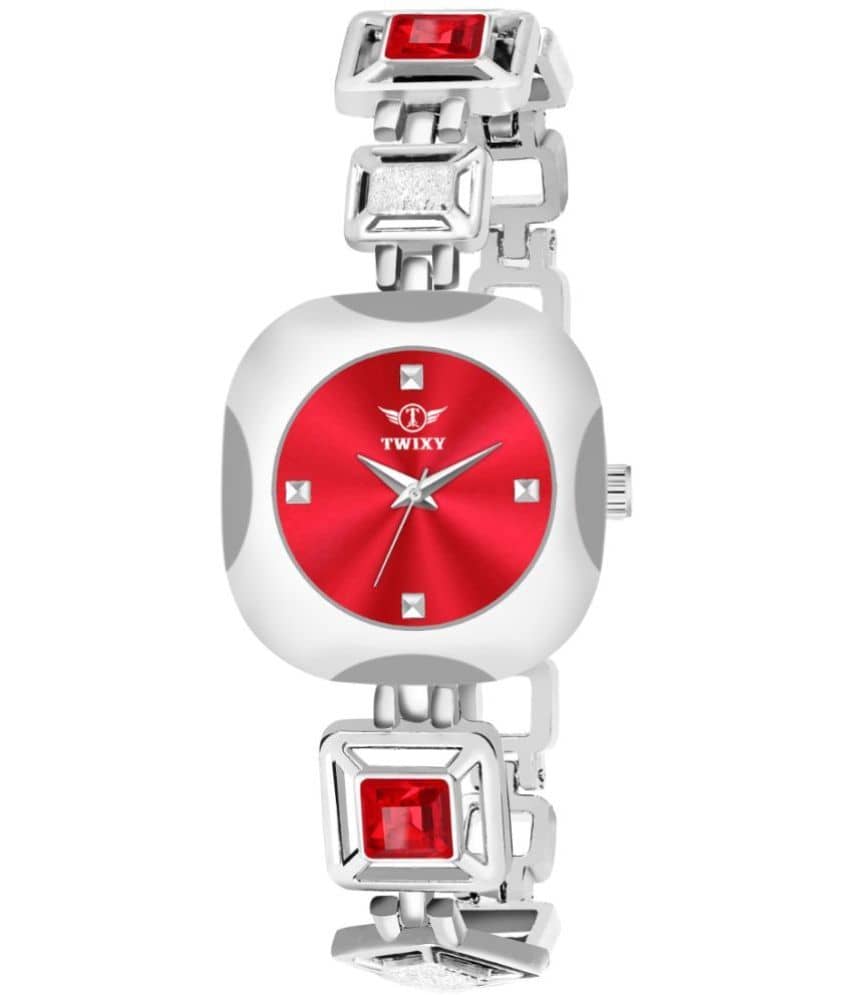 twixy Silver Brass Analog Womens Watch